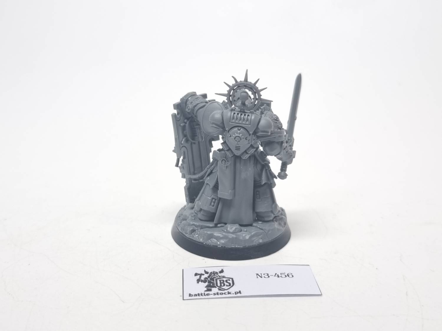 captain with relic shield