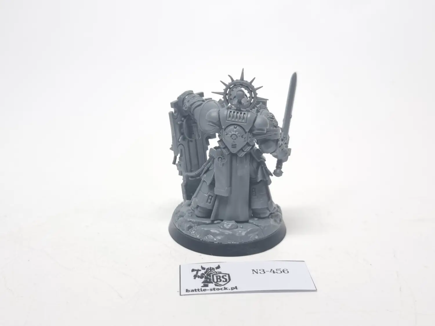 captain with relic shield