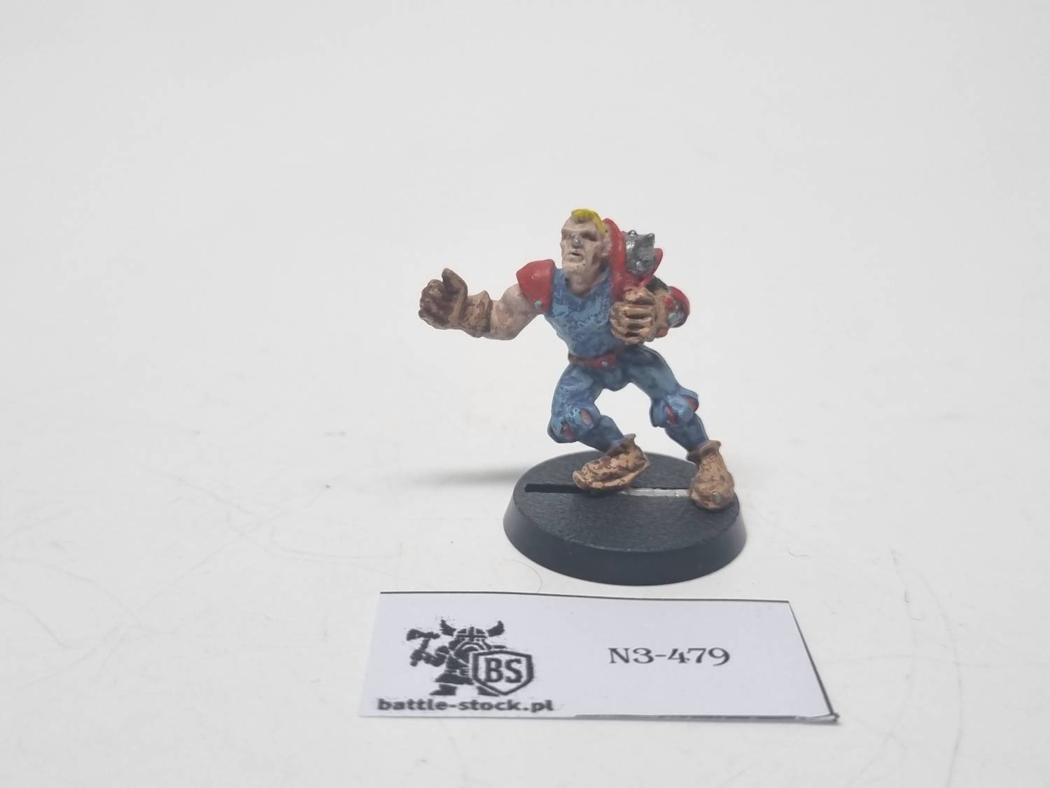blood bowl human catcher metal