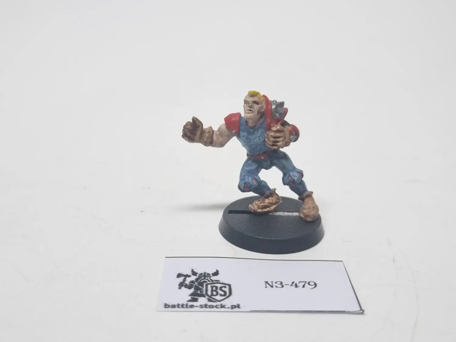 blood bowl human catcher metal
