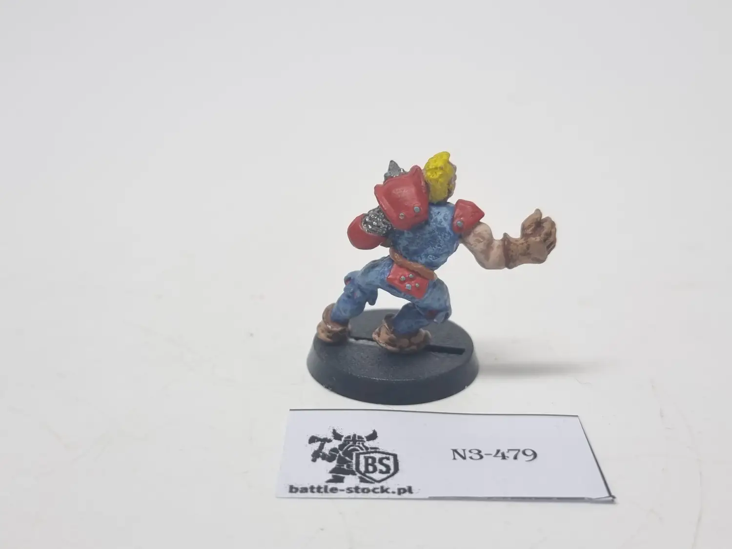 blood bowl human catcher metal