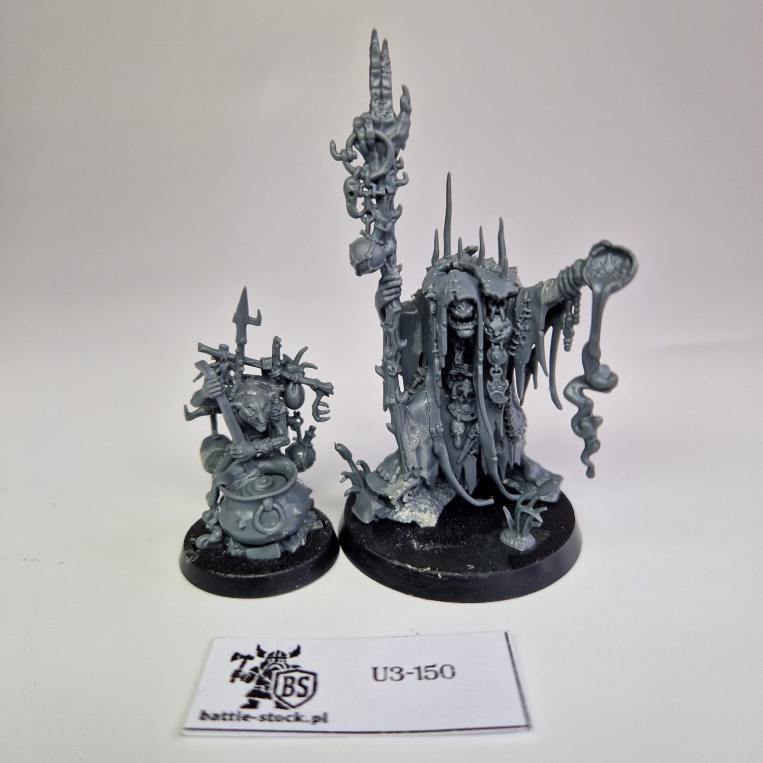 AOS Swampcalla shaman with pot grot