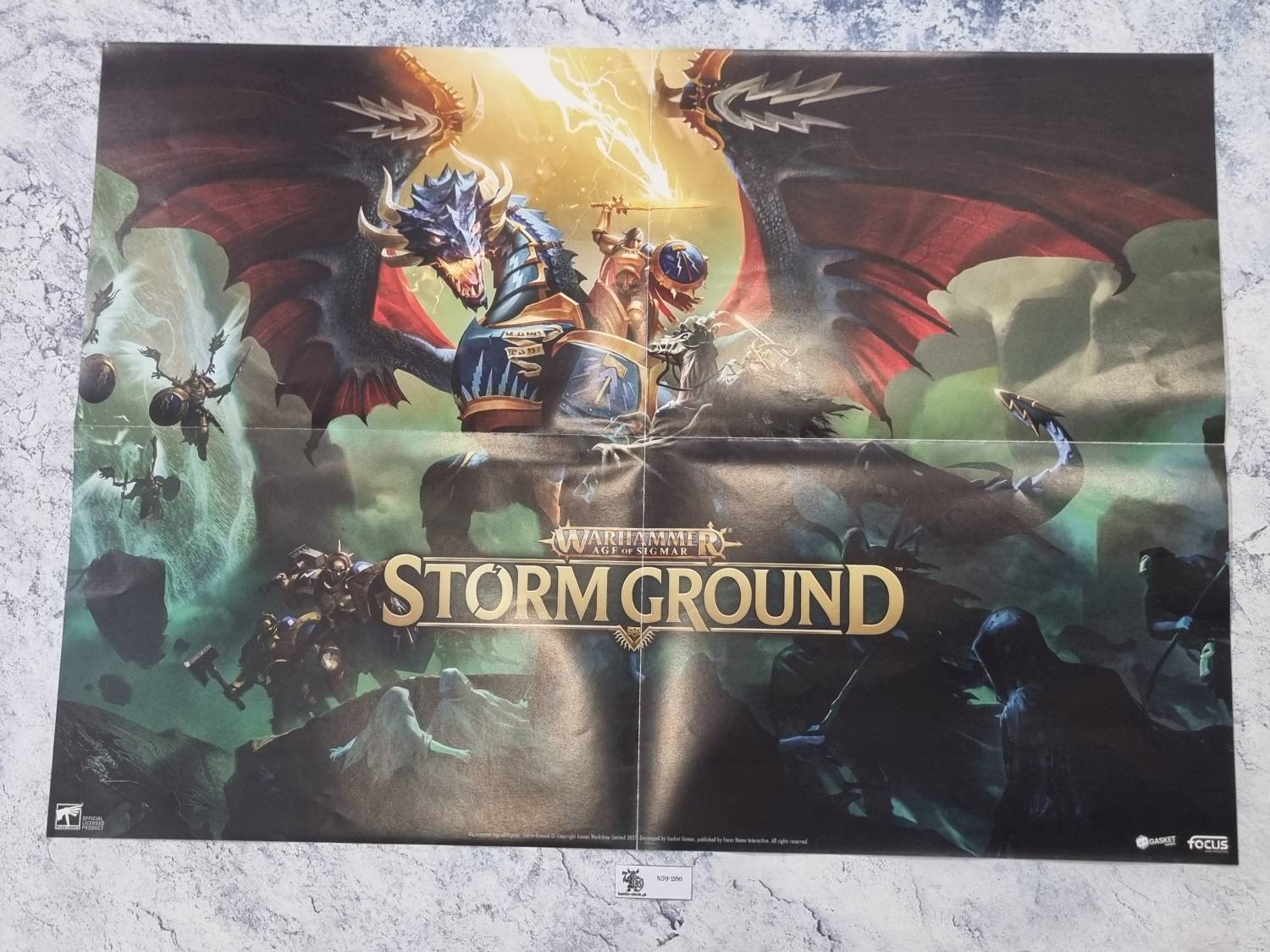 necromunda hired gun plakat