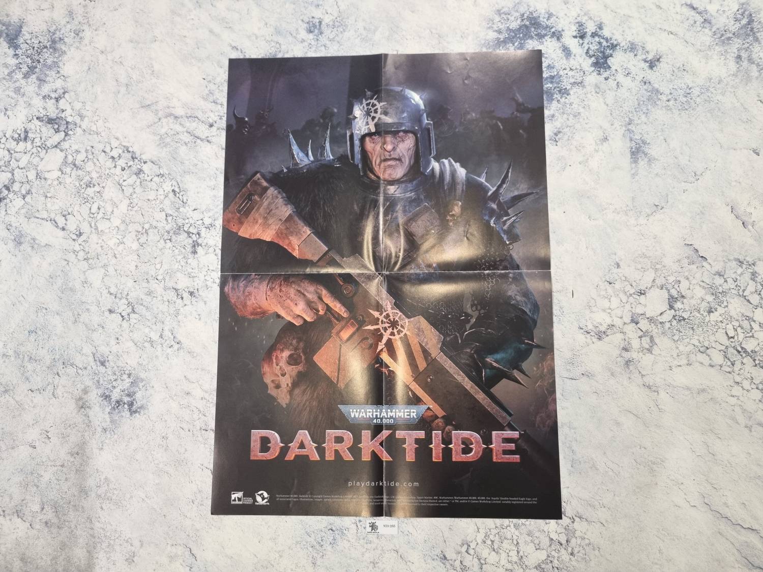darktide plakat