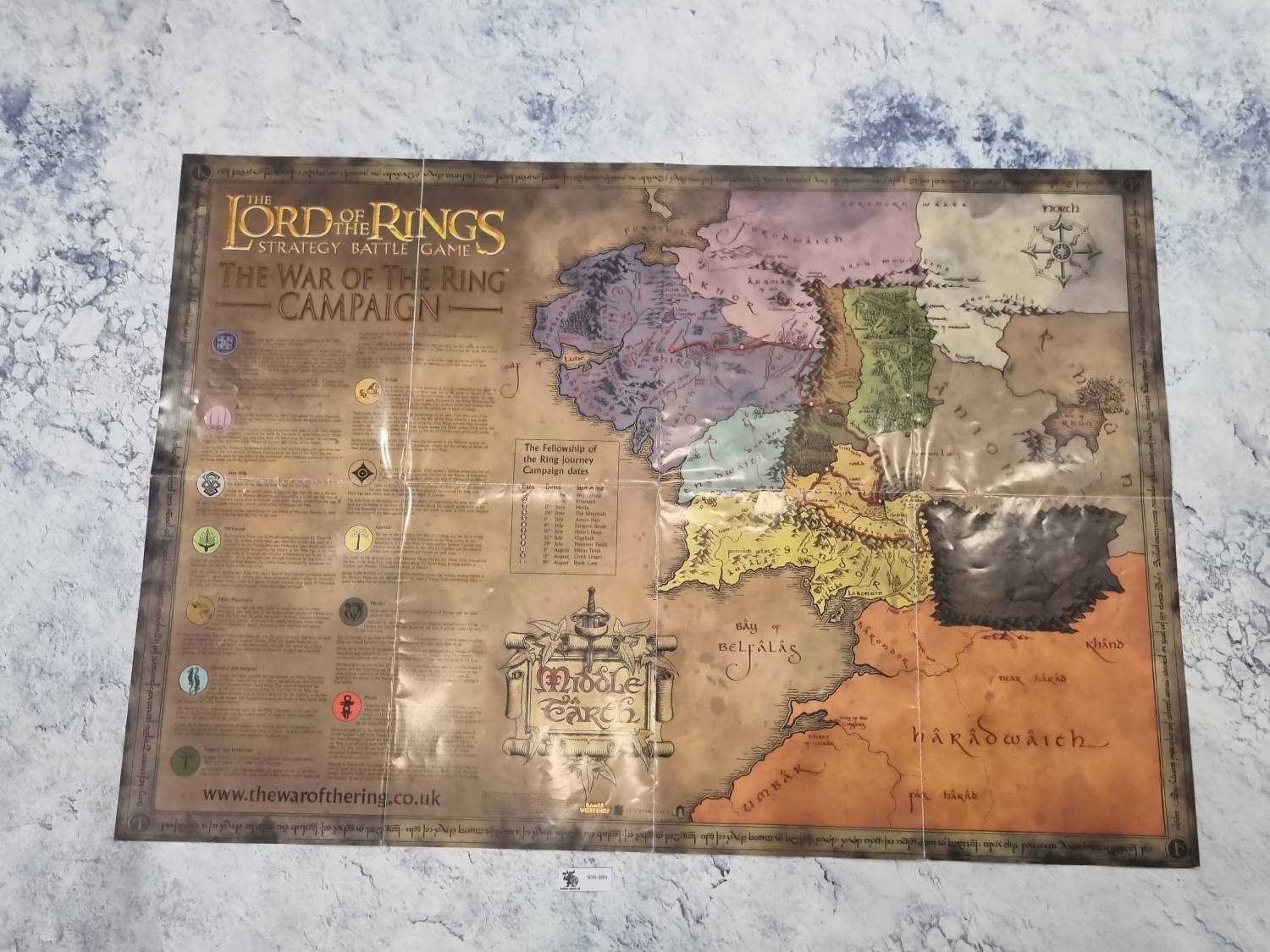 lord of the rings the war of the ting plakat