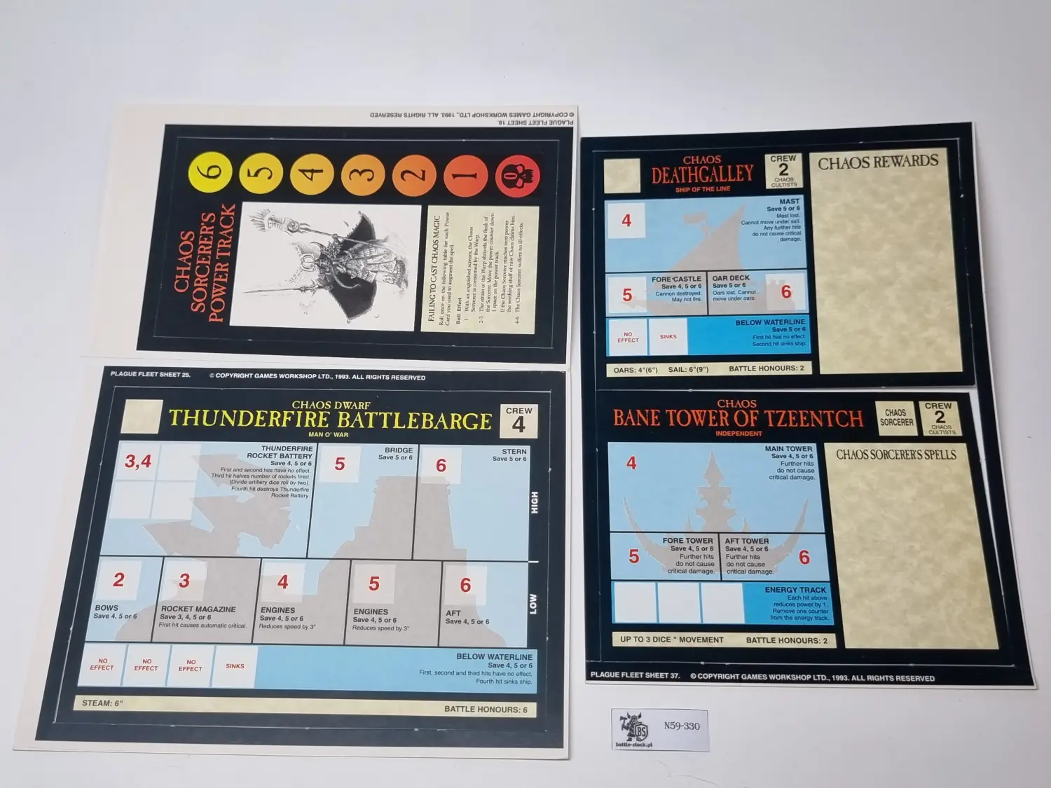 man o war zestaw plague fleet
