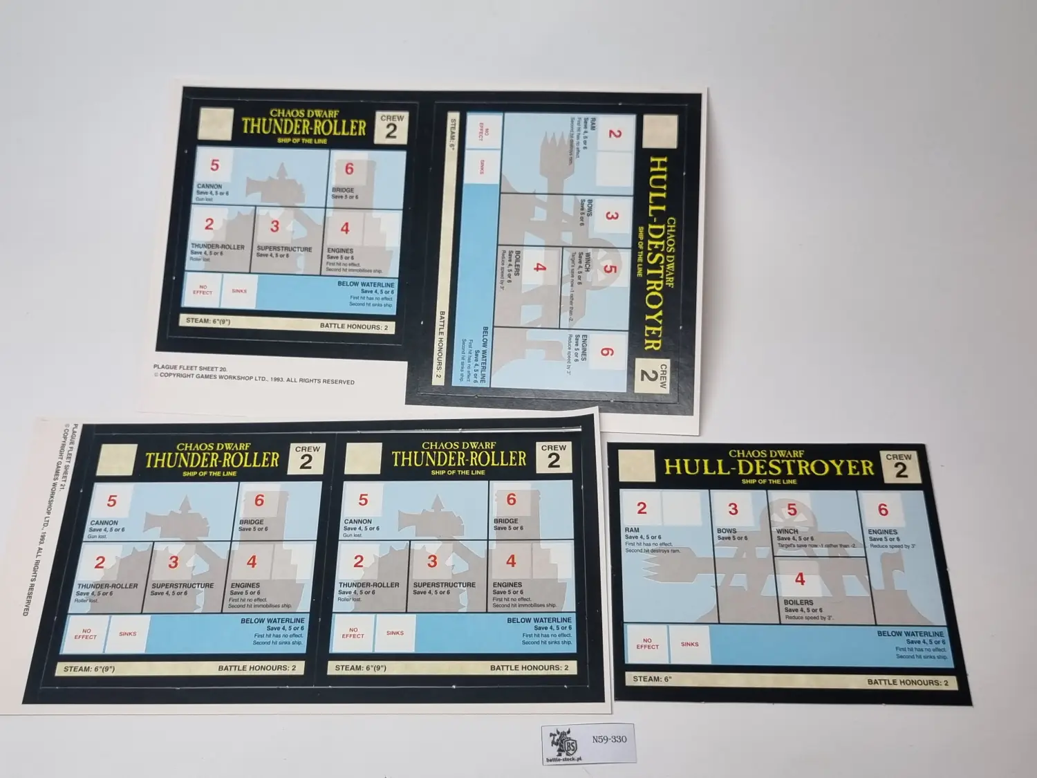 man o war zestaw plague fleet