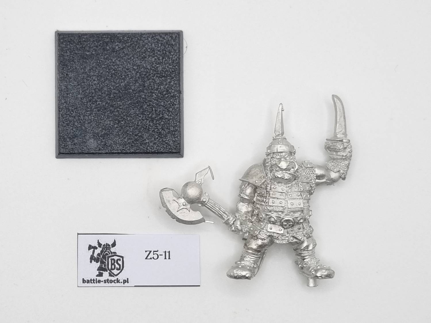 Ogre with axe & spike