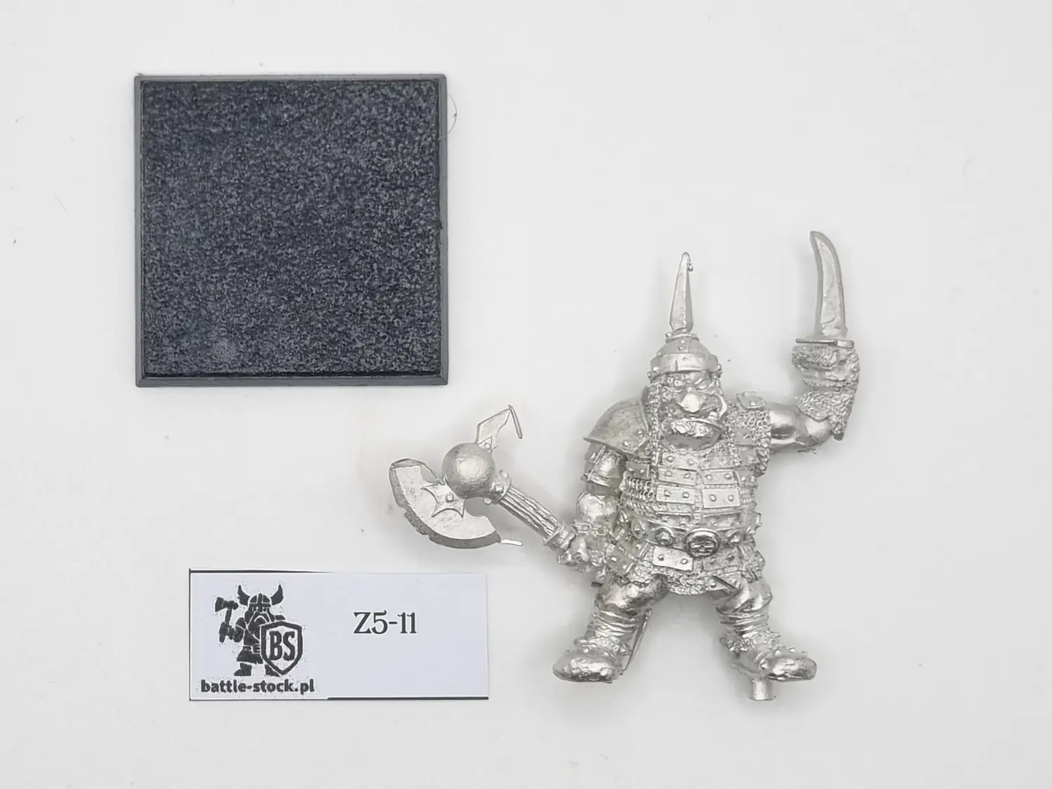 Ogre with axe & spike