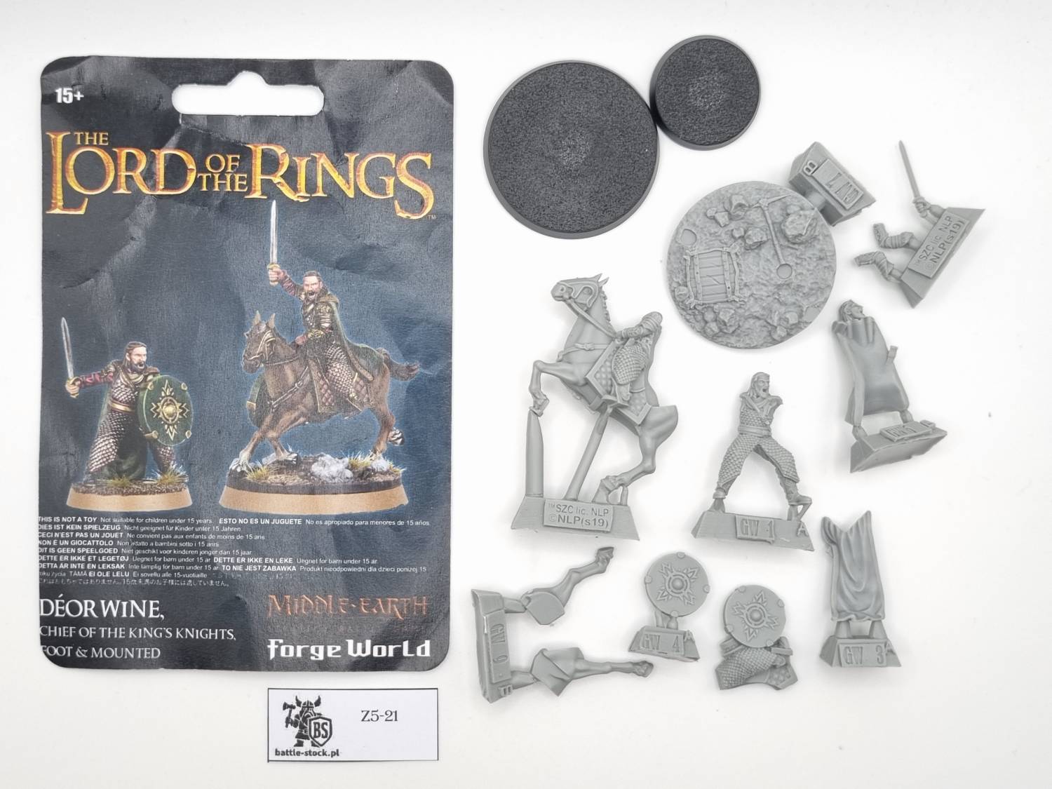 Lotr Chief of the king's knights zestaw wybrakowany