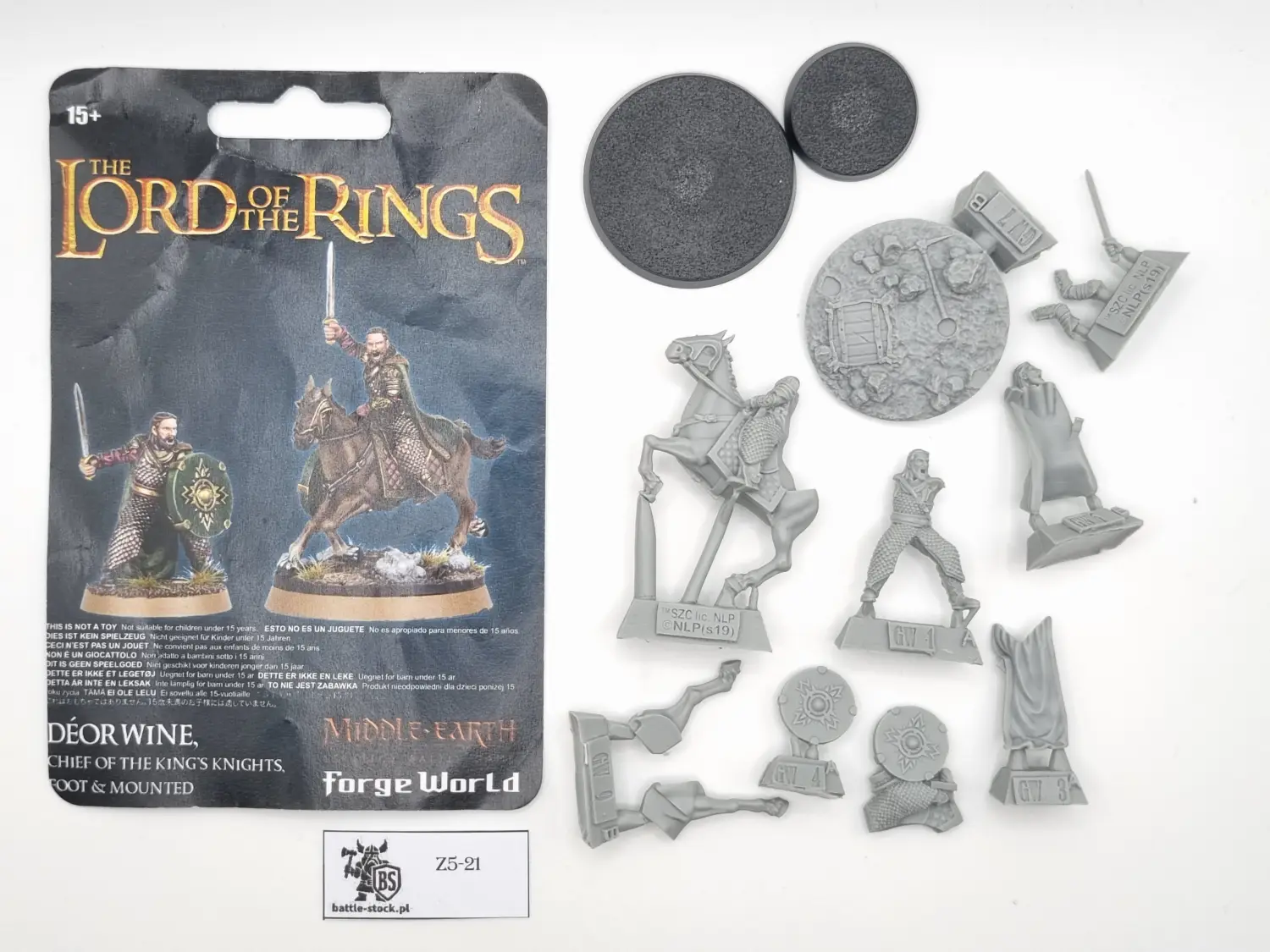 Lotr Chief of the king's knights zestaw wybrakowany