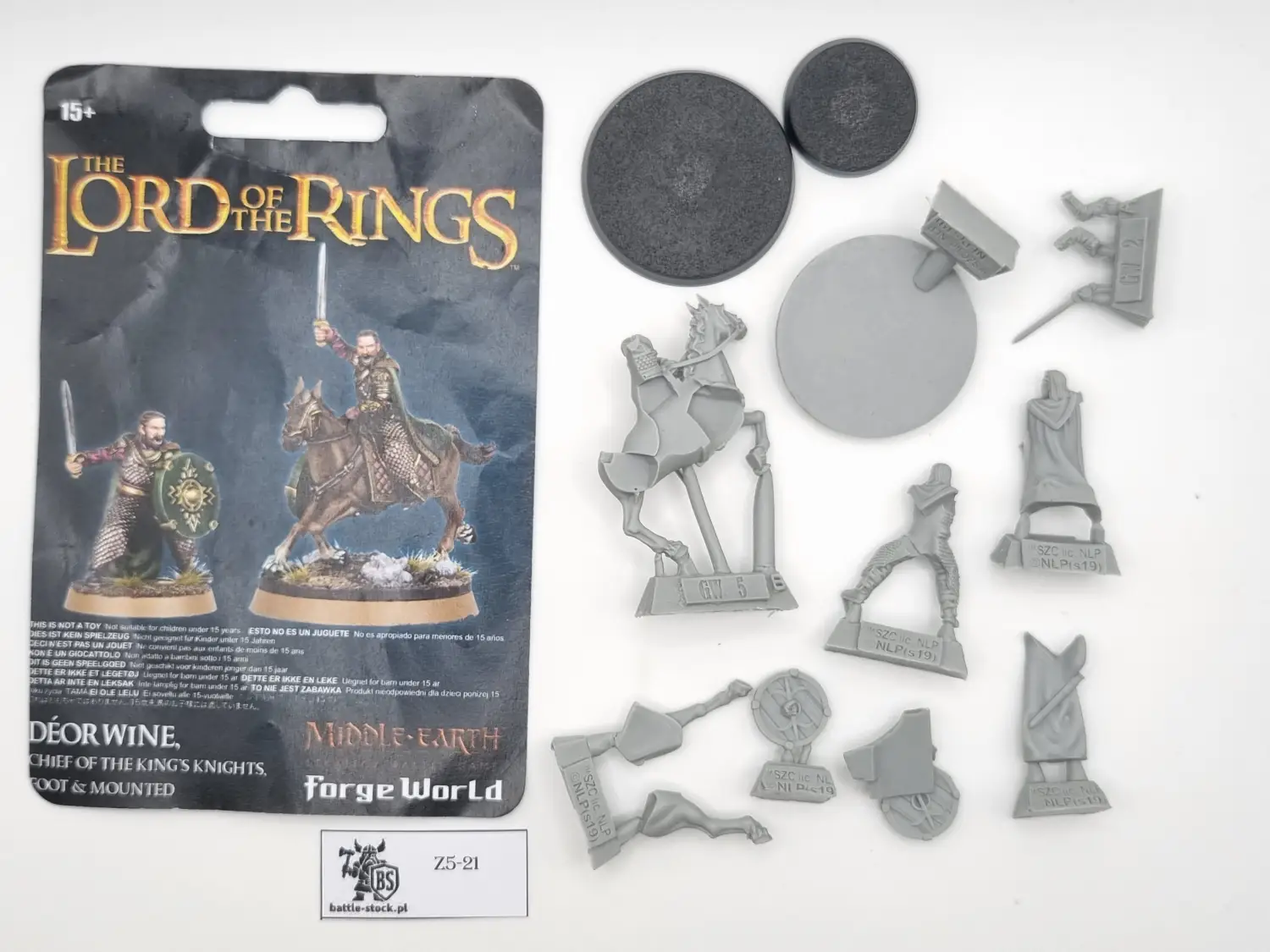Lotr Chief of the king's knights zestaw wybrakowany