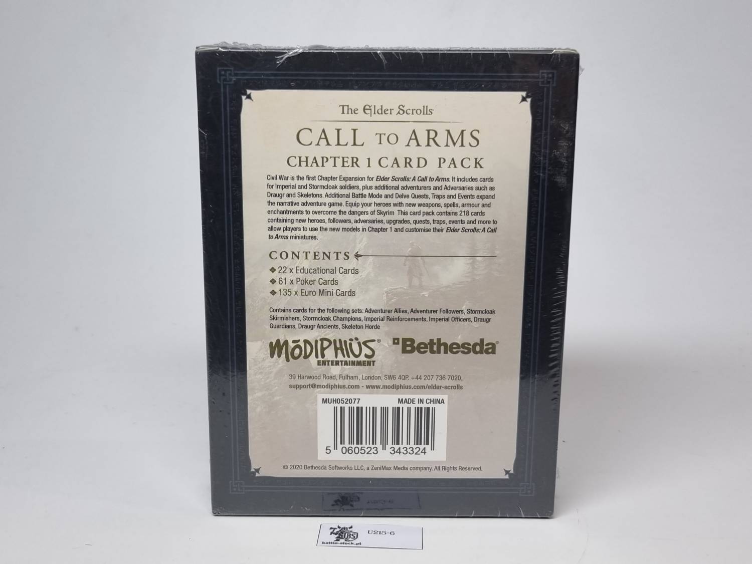 call to arms chapter 1 card pack