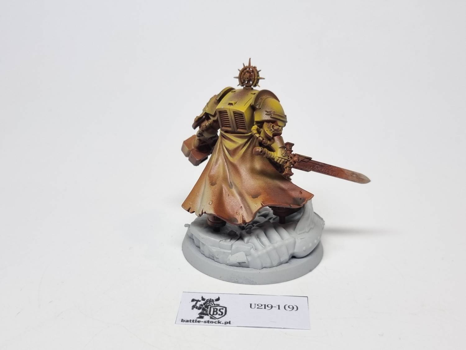 SM primaris commander in terminator armour