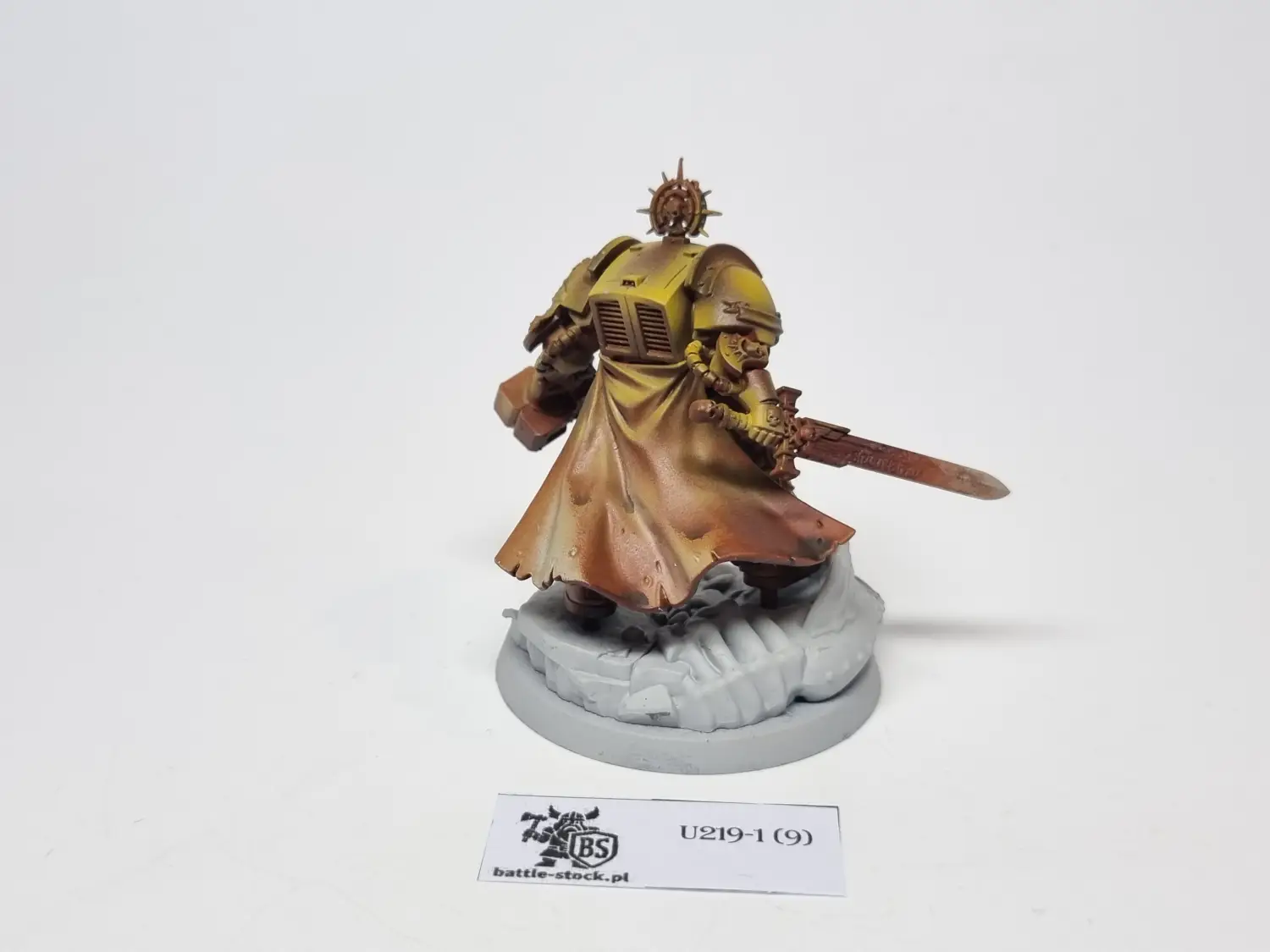 SM primaris commander in terminator armour