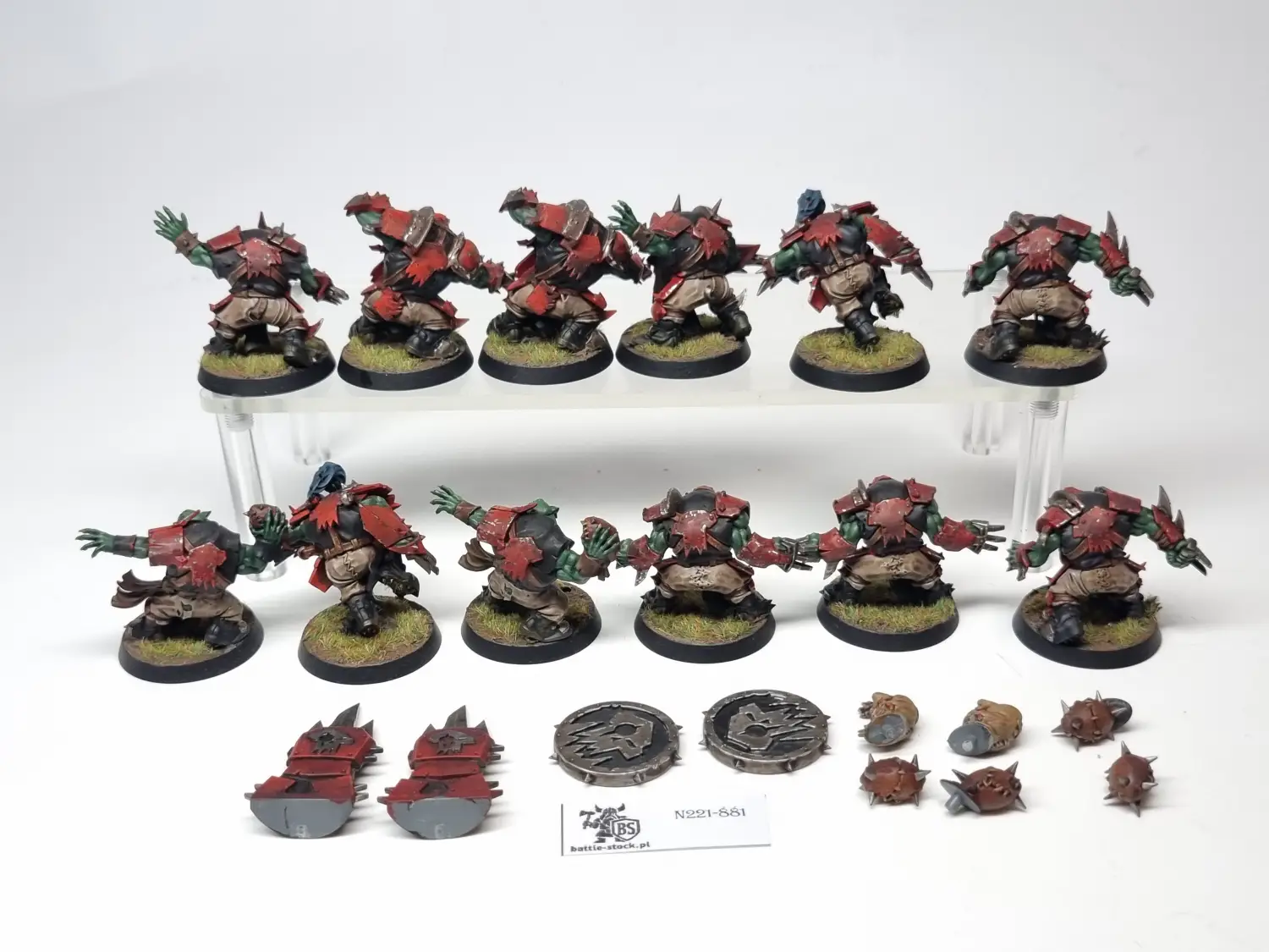 blood bowl orcs team