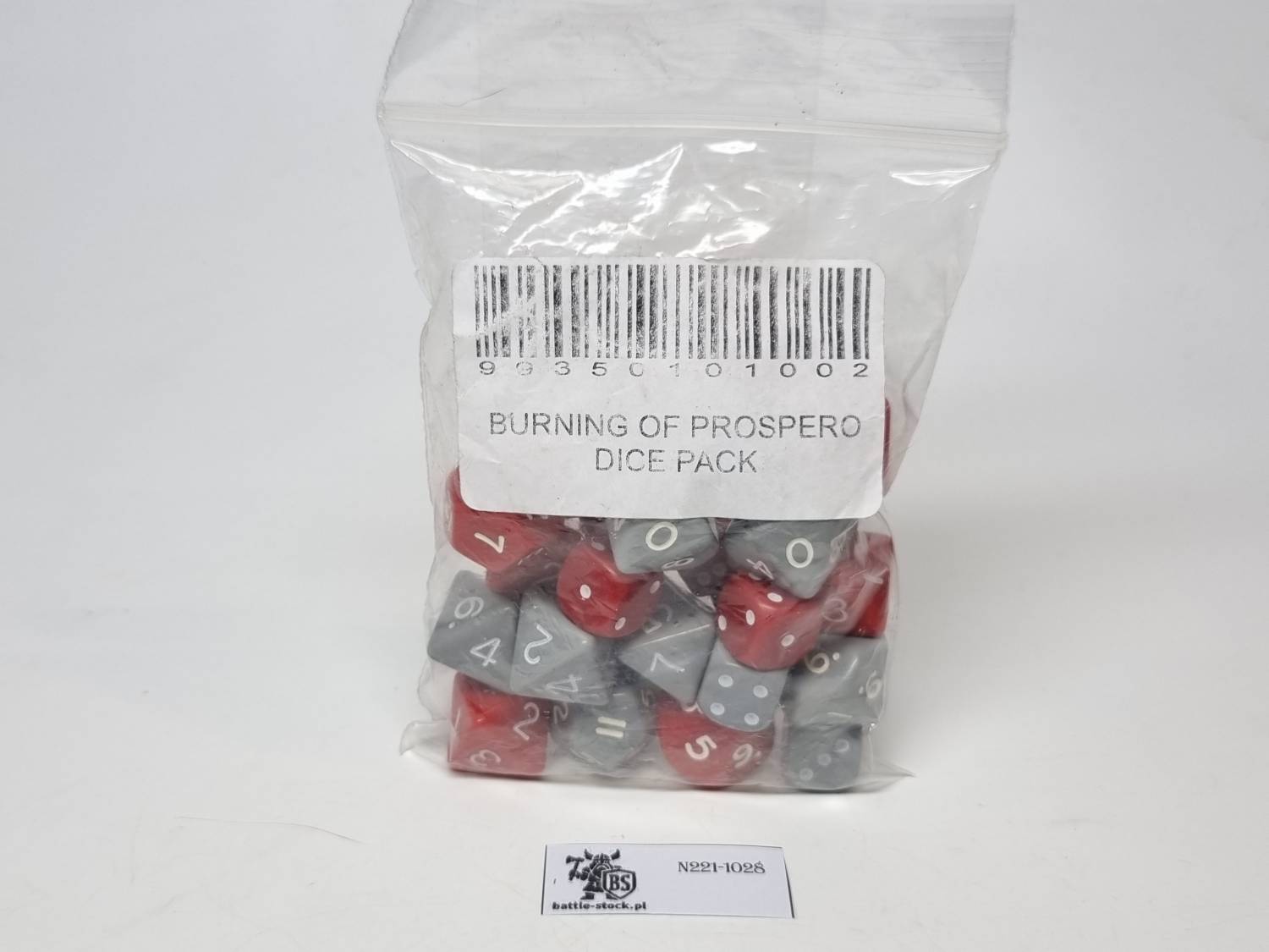 burning of prospero dice pack