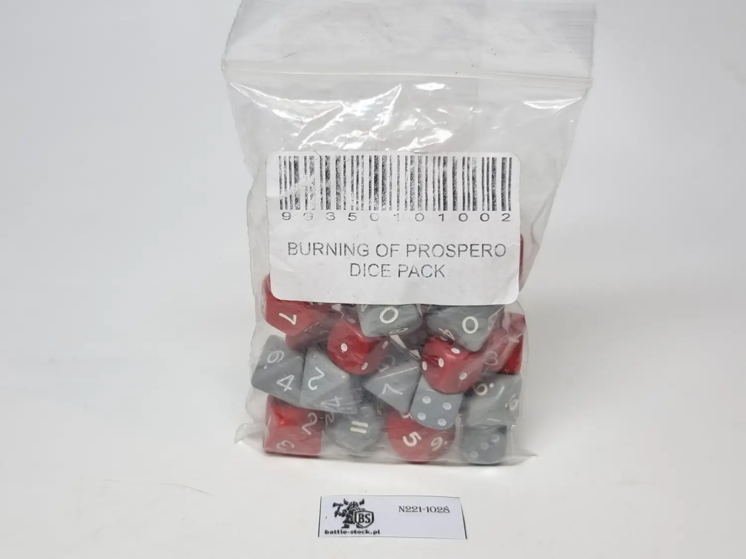 burning of prospero dice pack