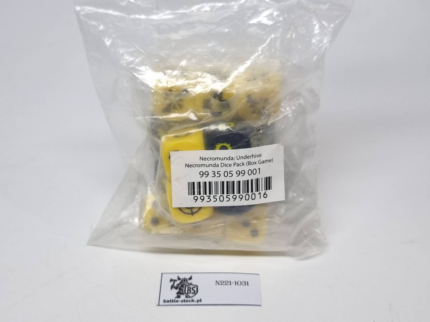 zestaw kostek underhive necromnda dice pack