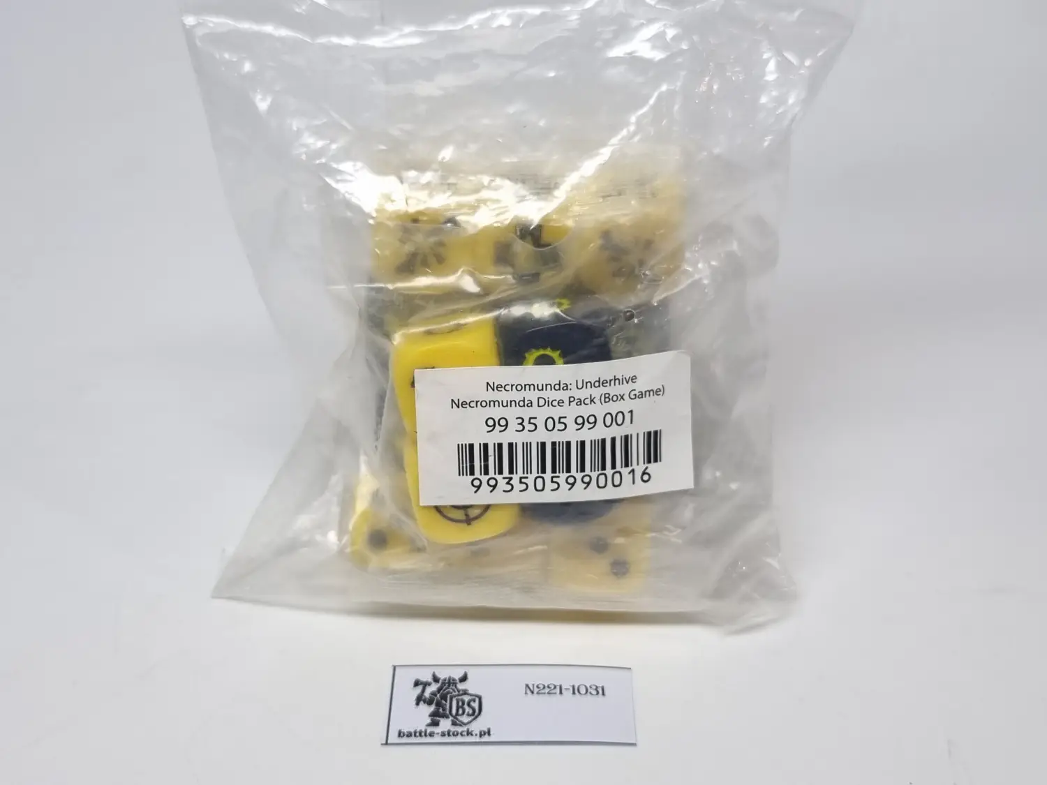 zestaw kostek underhive necromnda dice pack