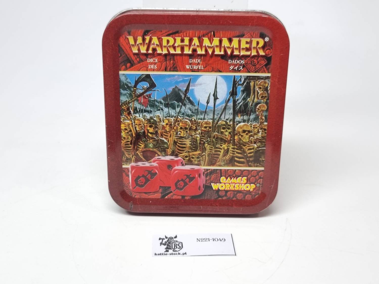 warhammer 8th ed dice