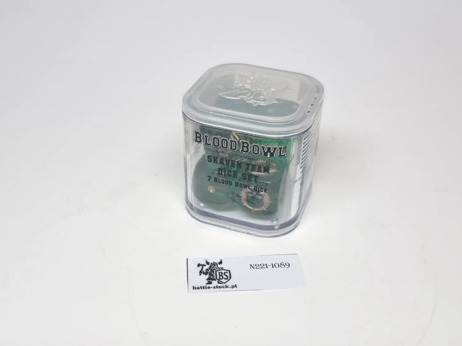 blood bowl skaven team dice set
