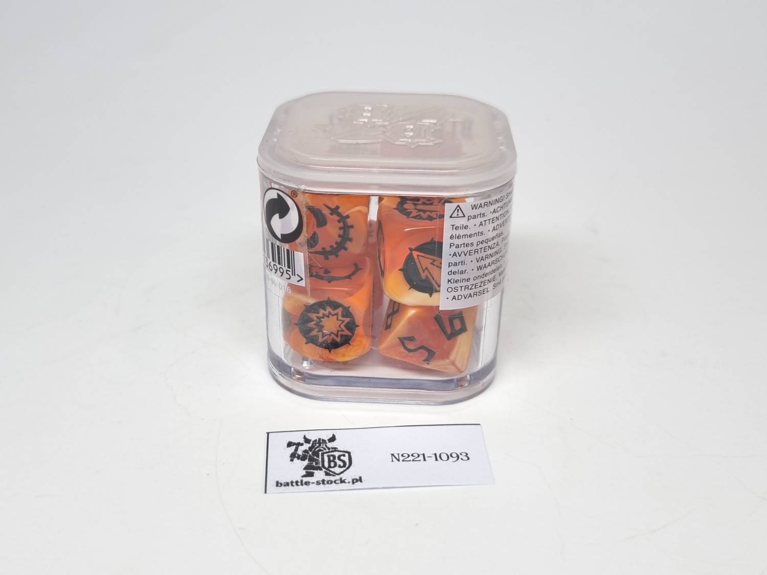 blood bowl necromantic horror team dice set