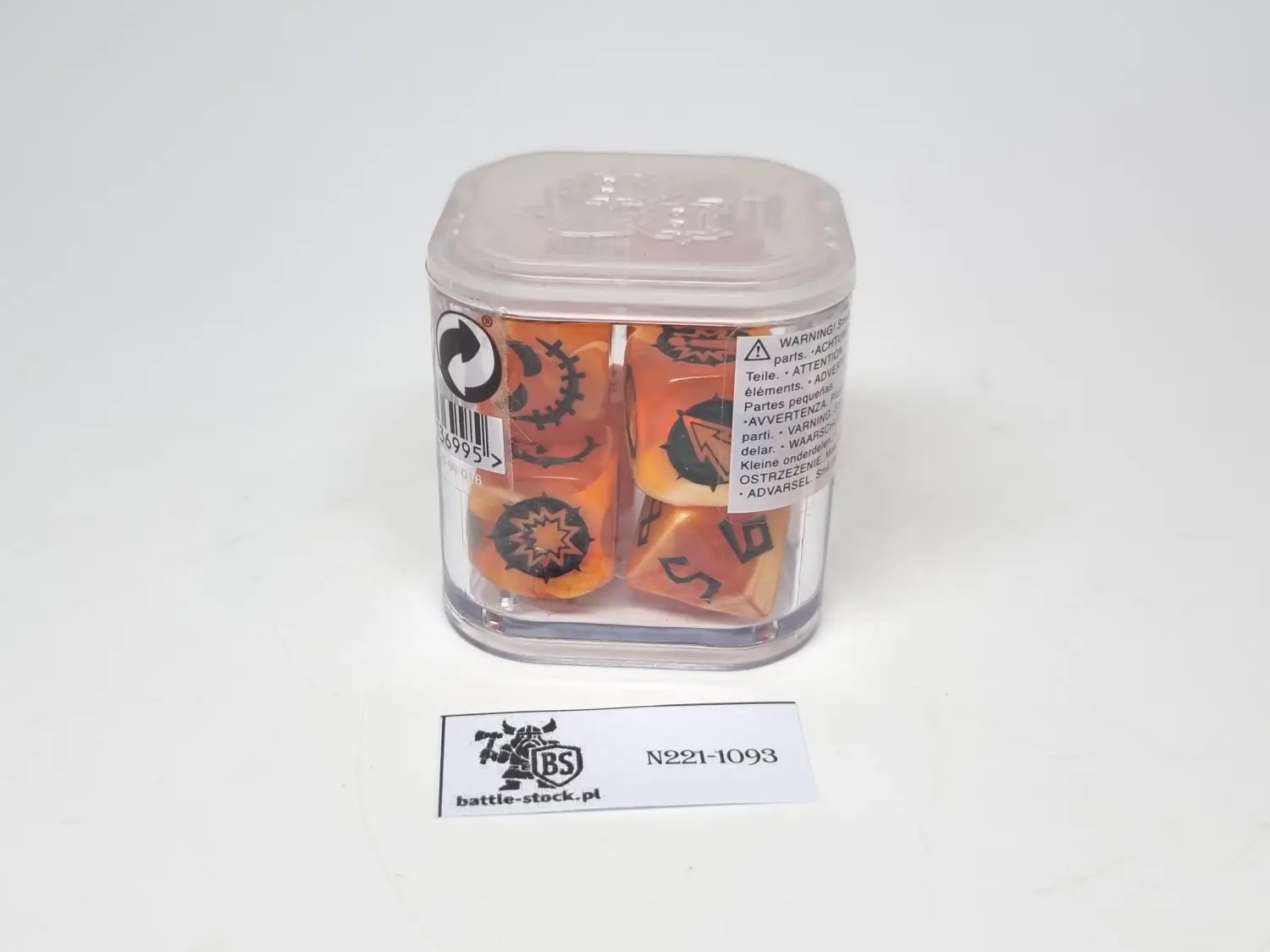blood bowl necromantic horror team dice set