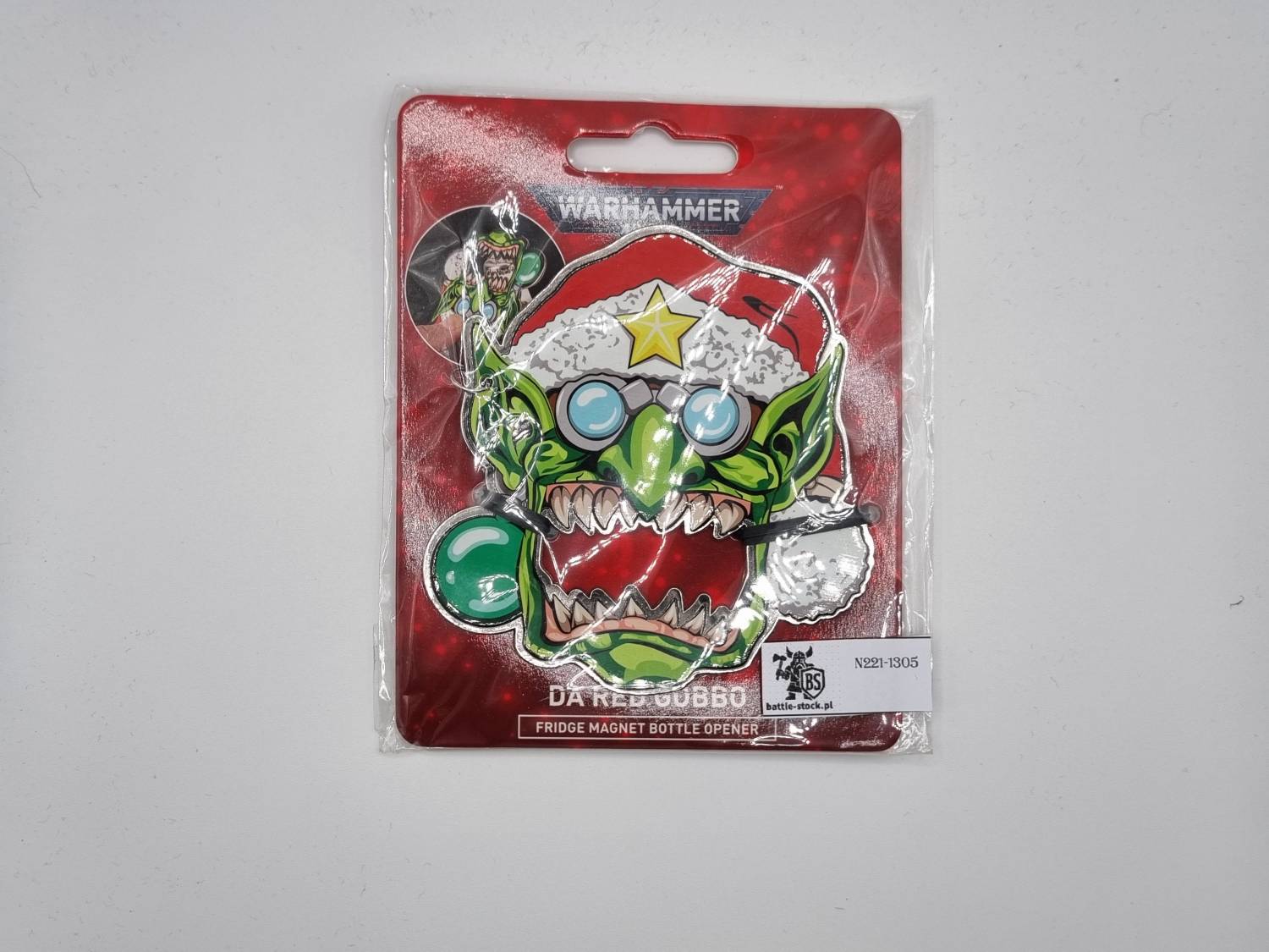 DA RED GOBBO fridge magnet & bottle opener