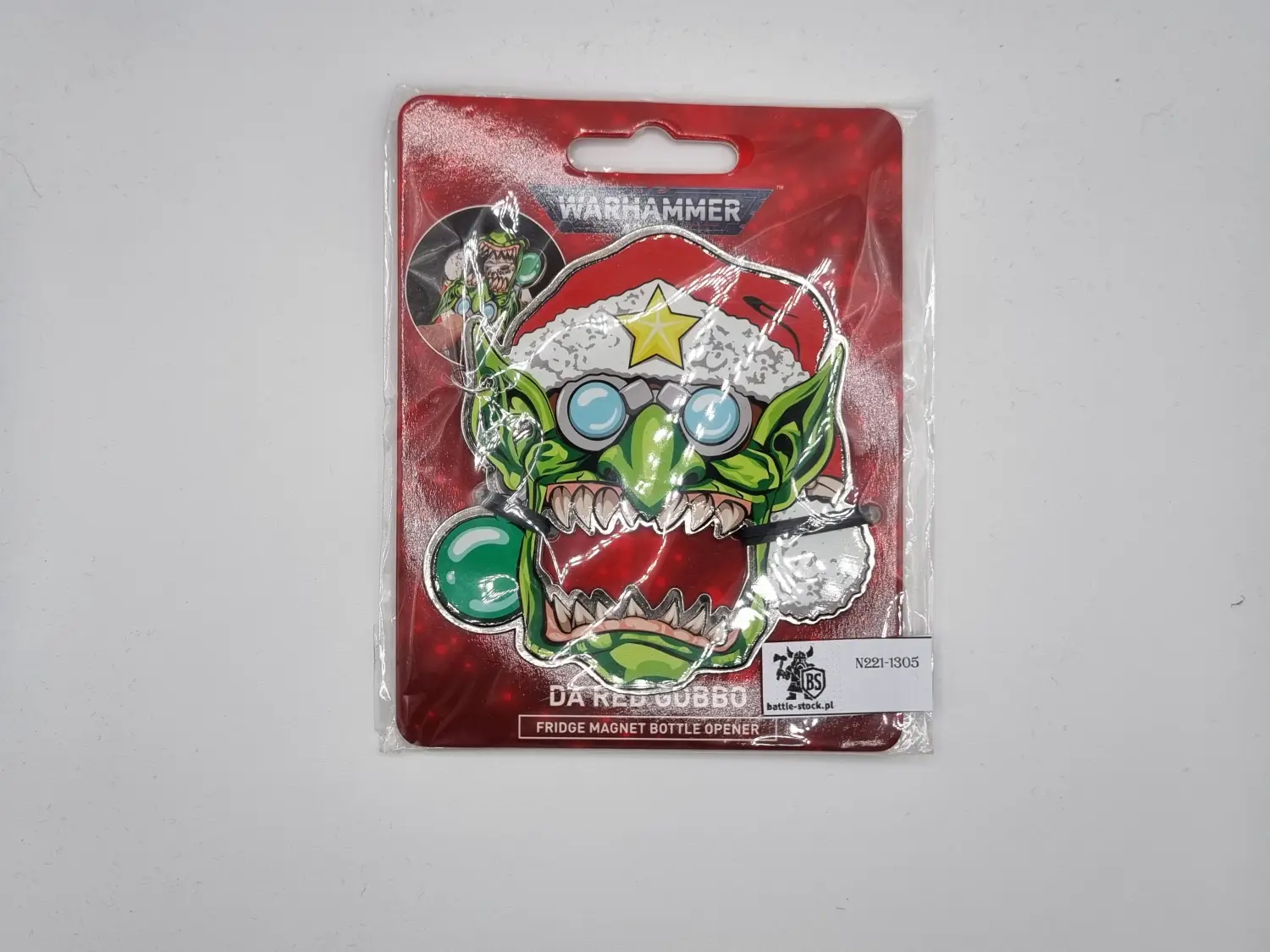 DA RED GOBBO fridge magnet & bottle opener
