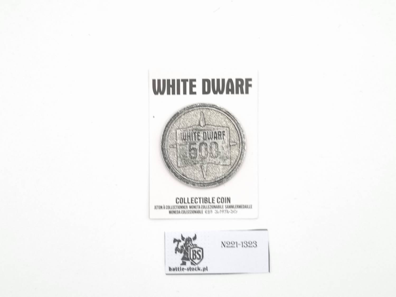 collectible coin white dwarf 500