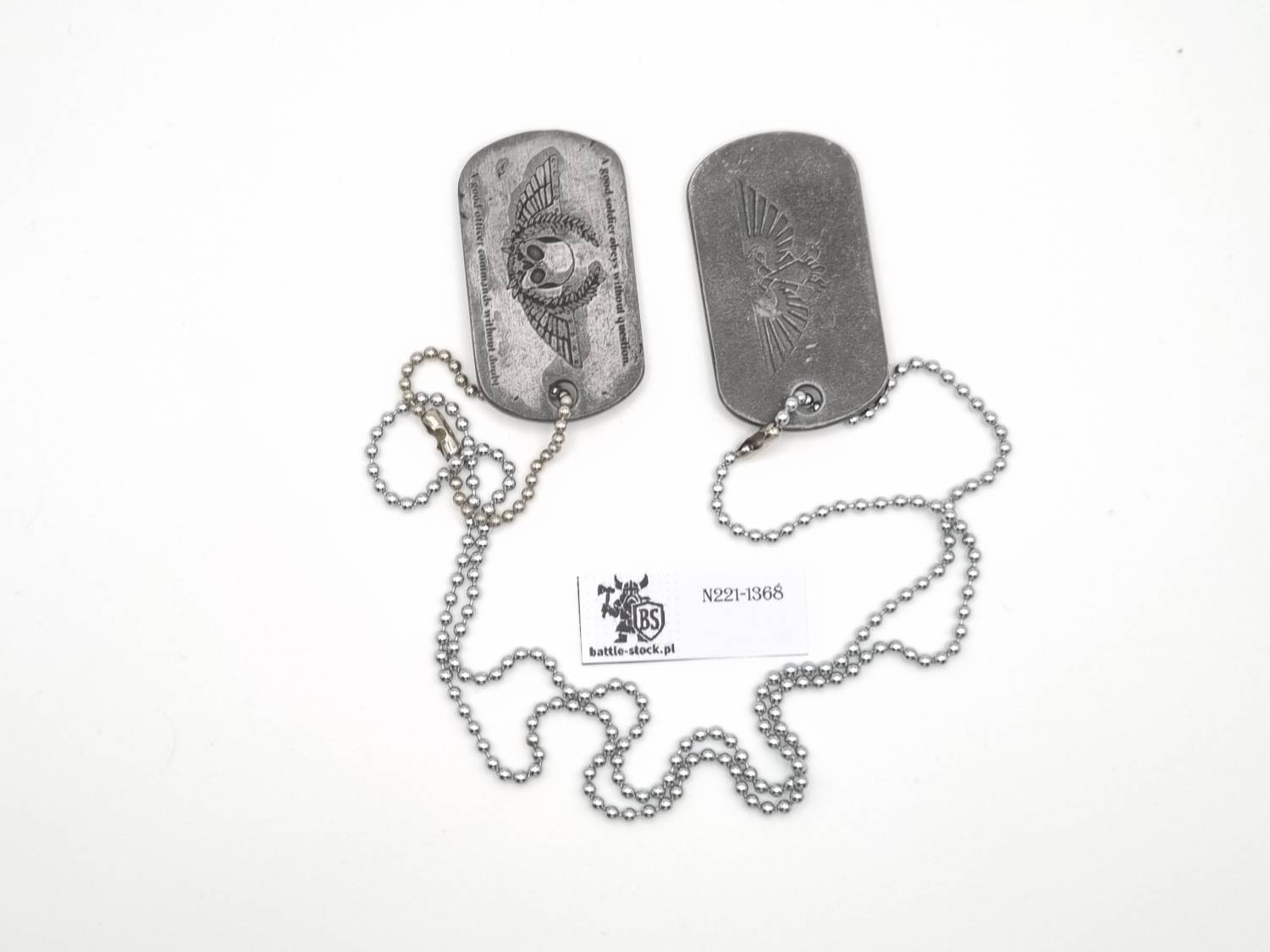 warhammer dog tag