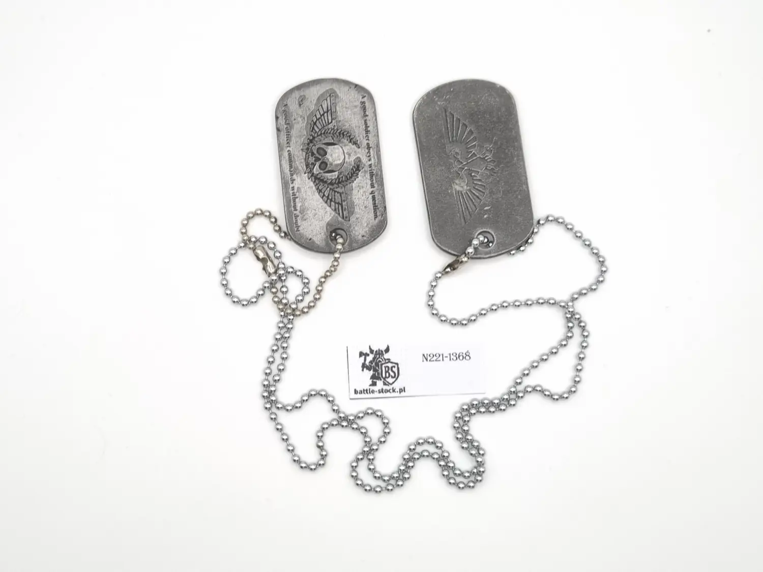 warhammer dog tag