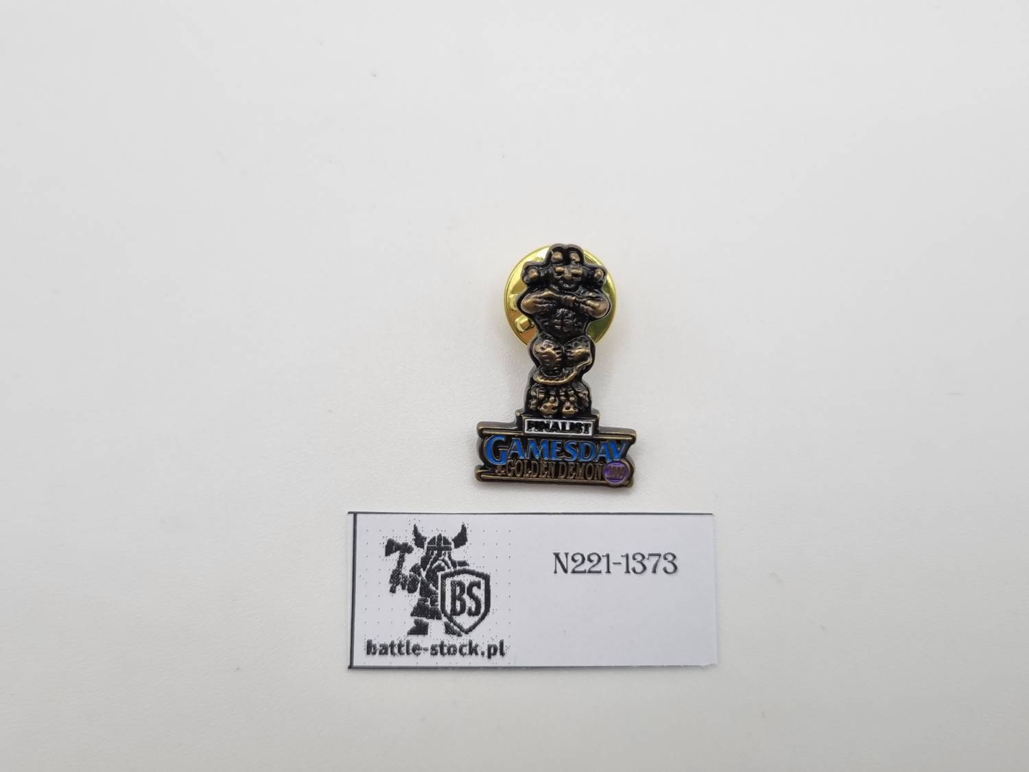 przypinka golden daemon finalist