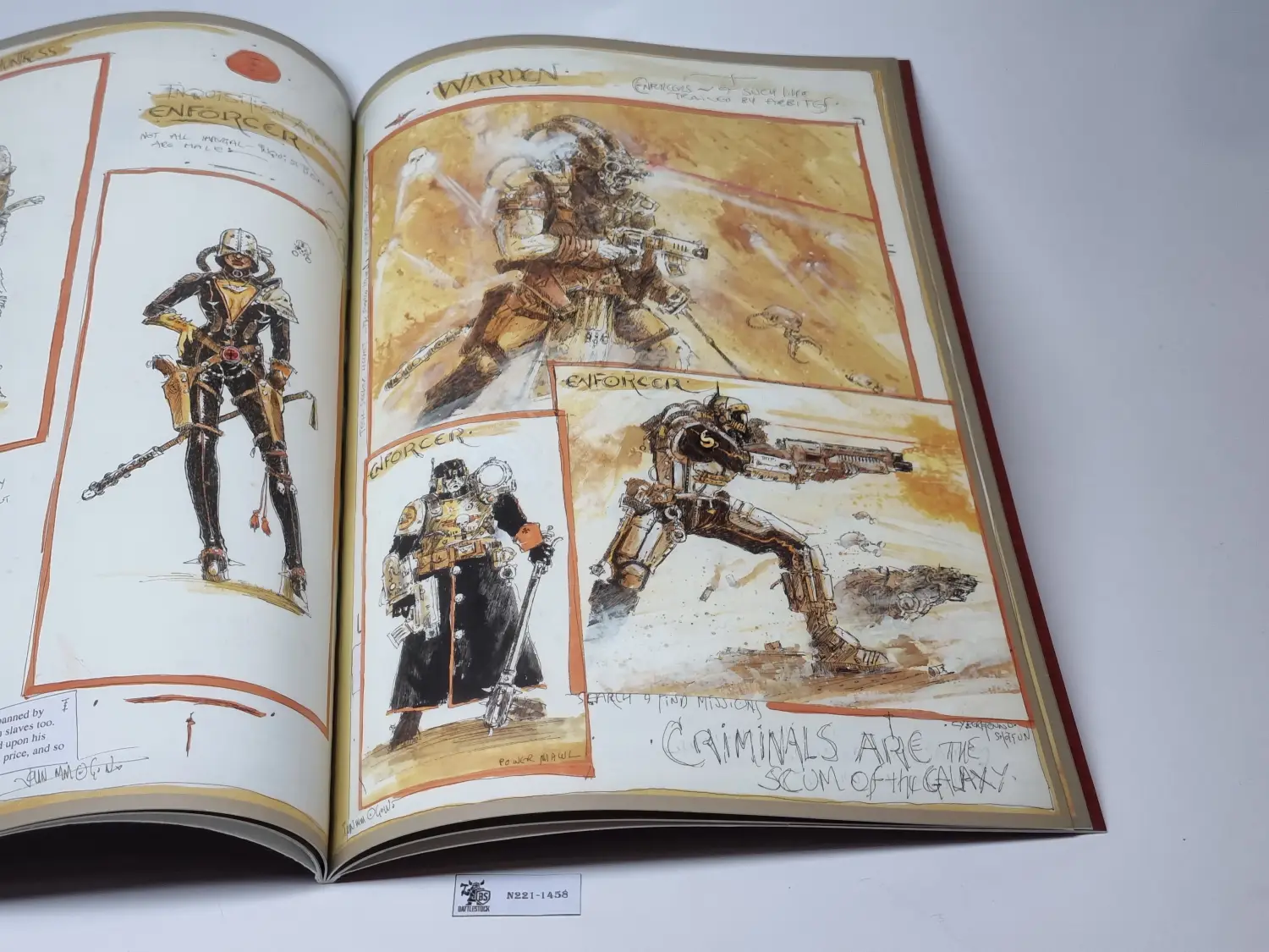 The Inquisitor Sketchbook John Blanche
