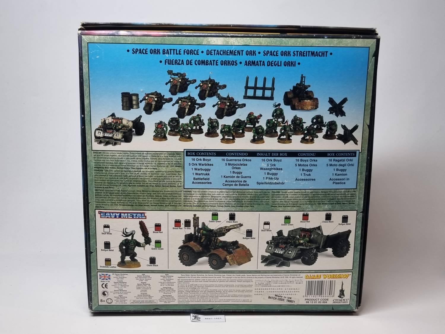 Space ork battle force