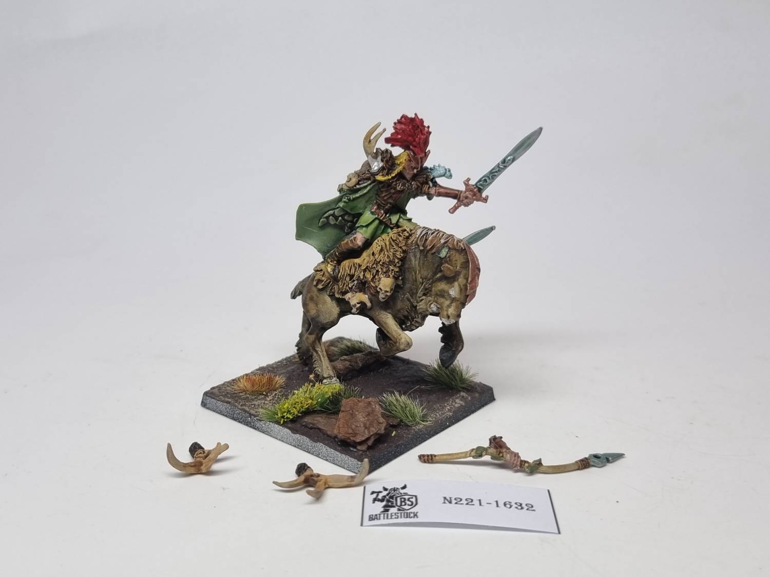 wood elf lord on great stag