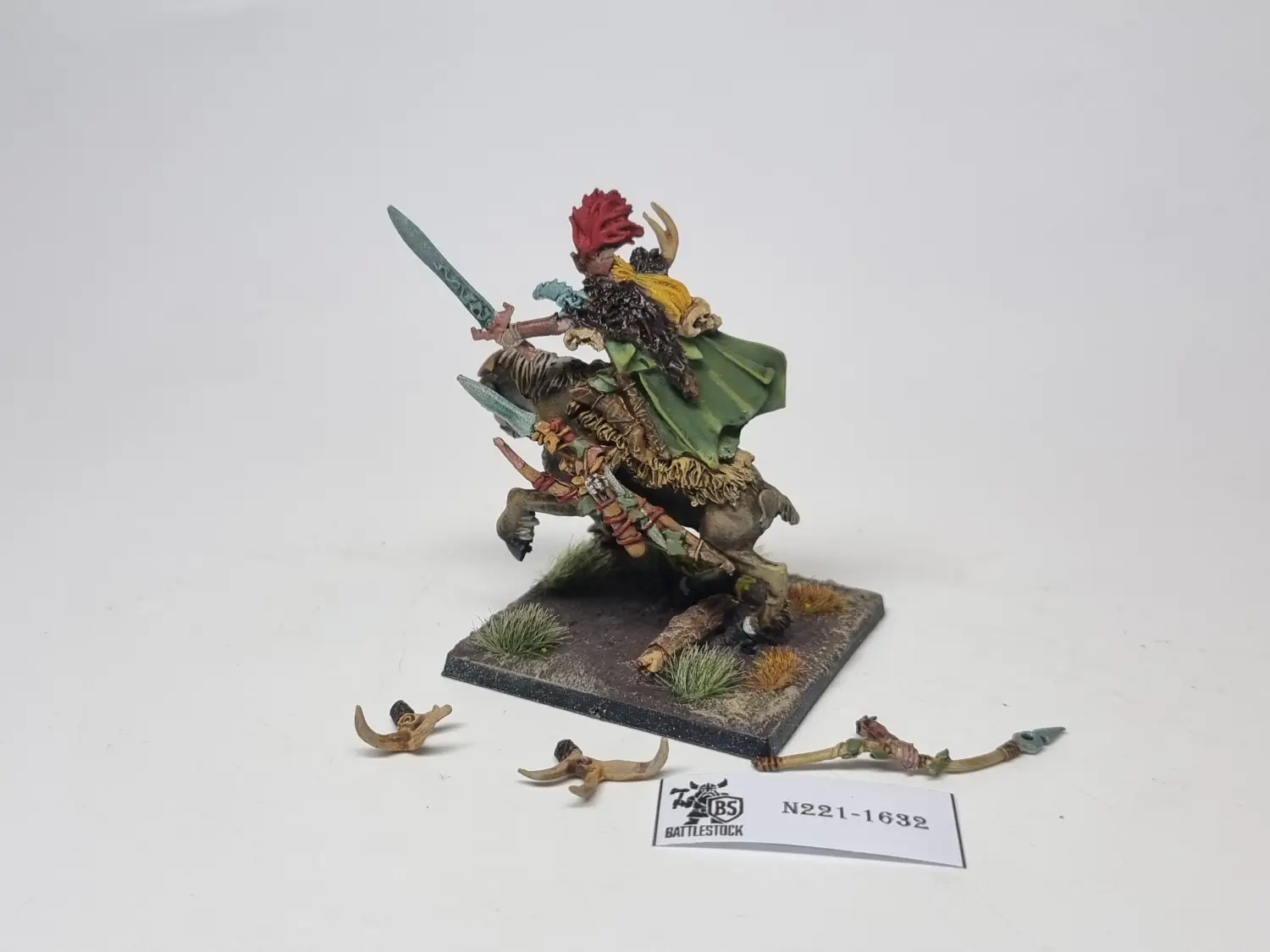 wood elf lord on great stag