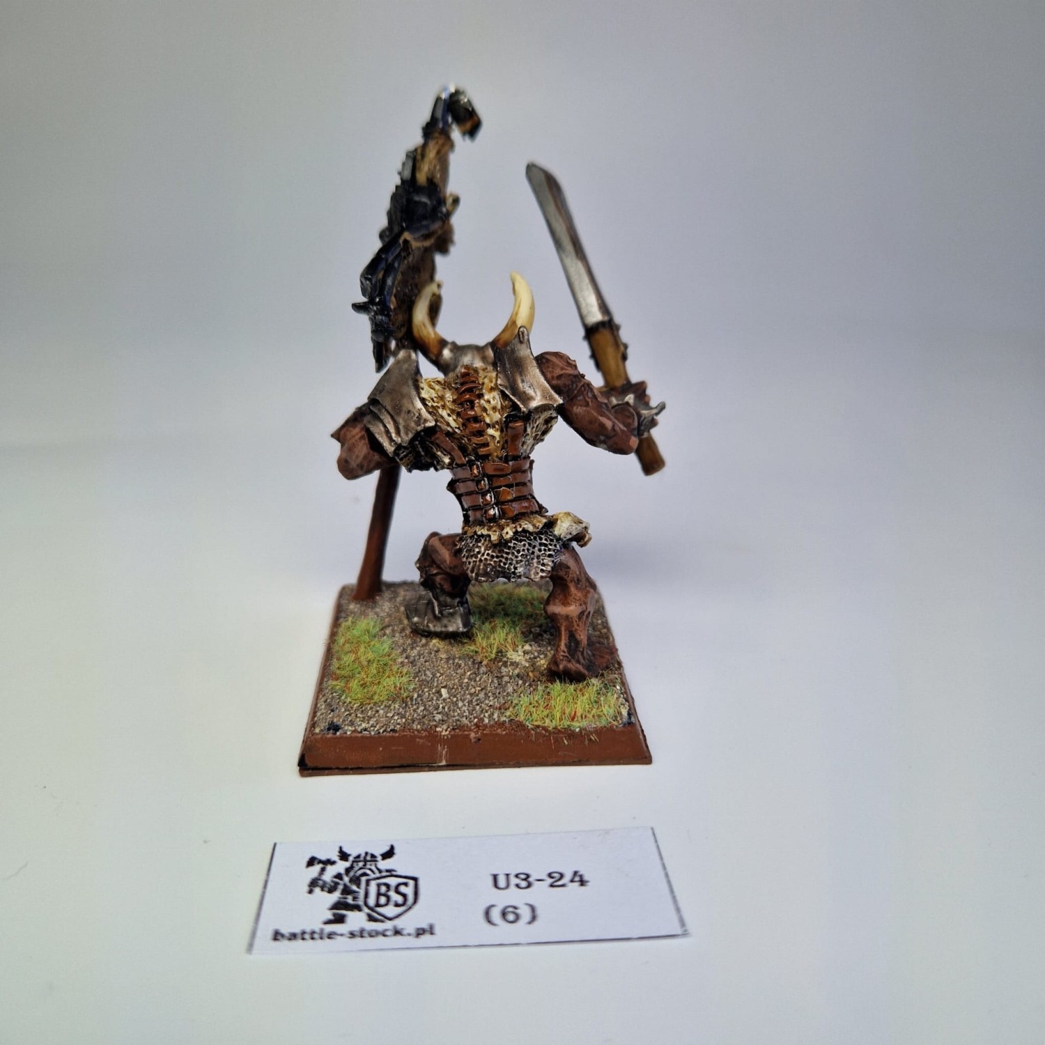 WFB Chaos Ogre sztandar