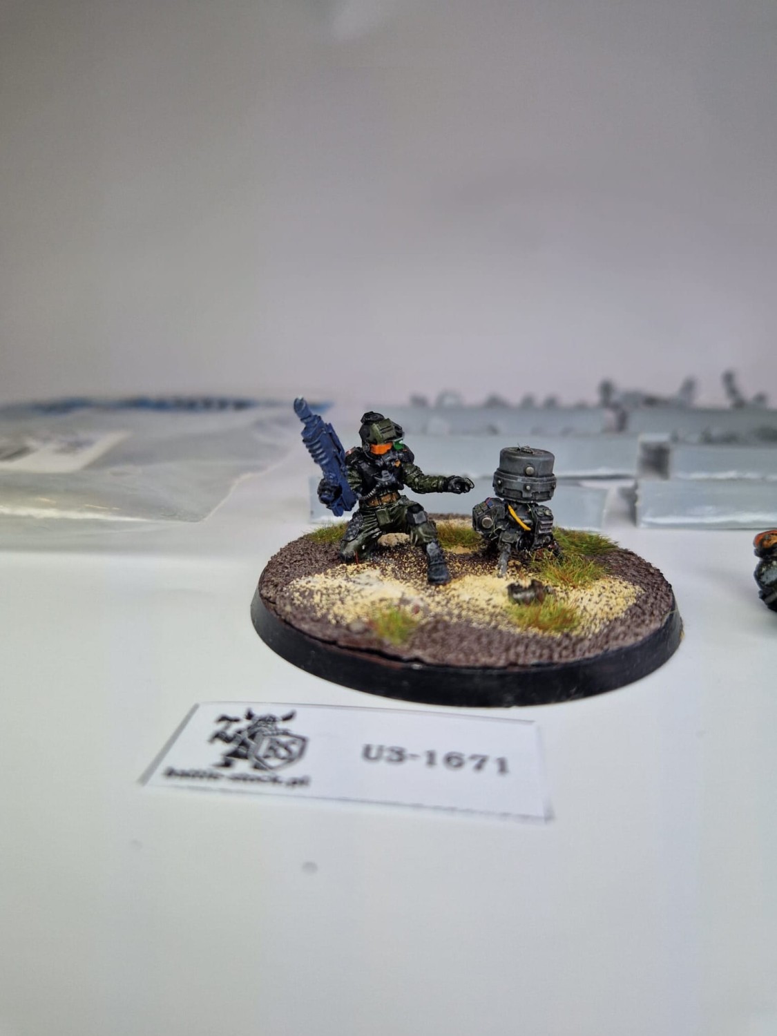 40k IG elysian lascutters with scanner