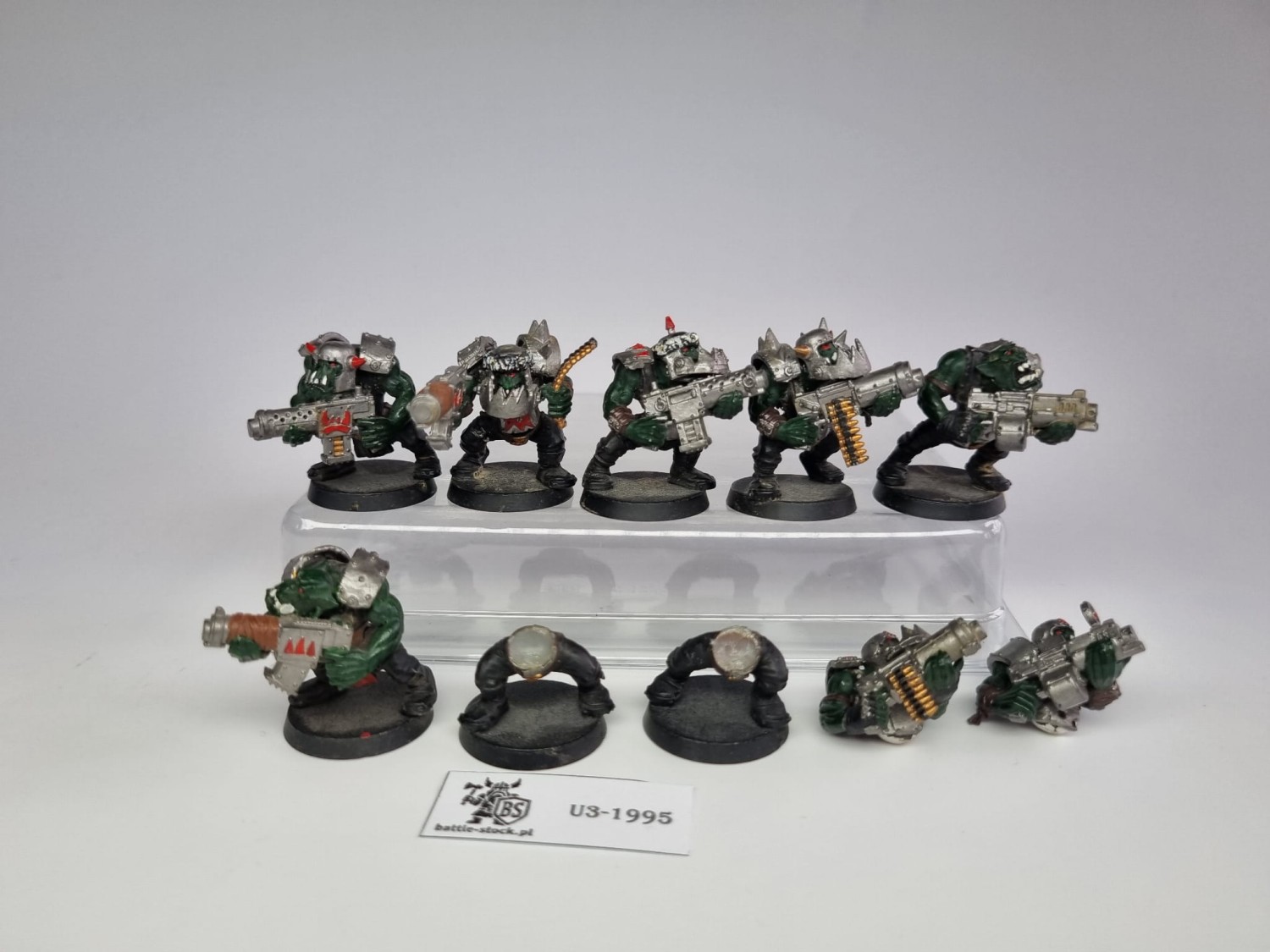 40k Orks ardboyz plastik / metal