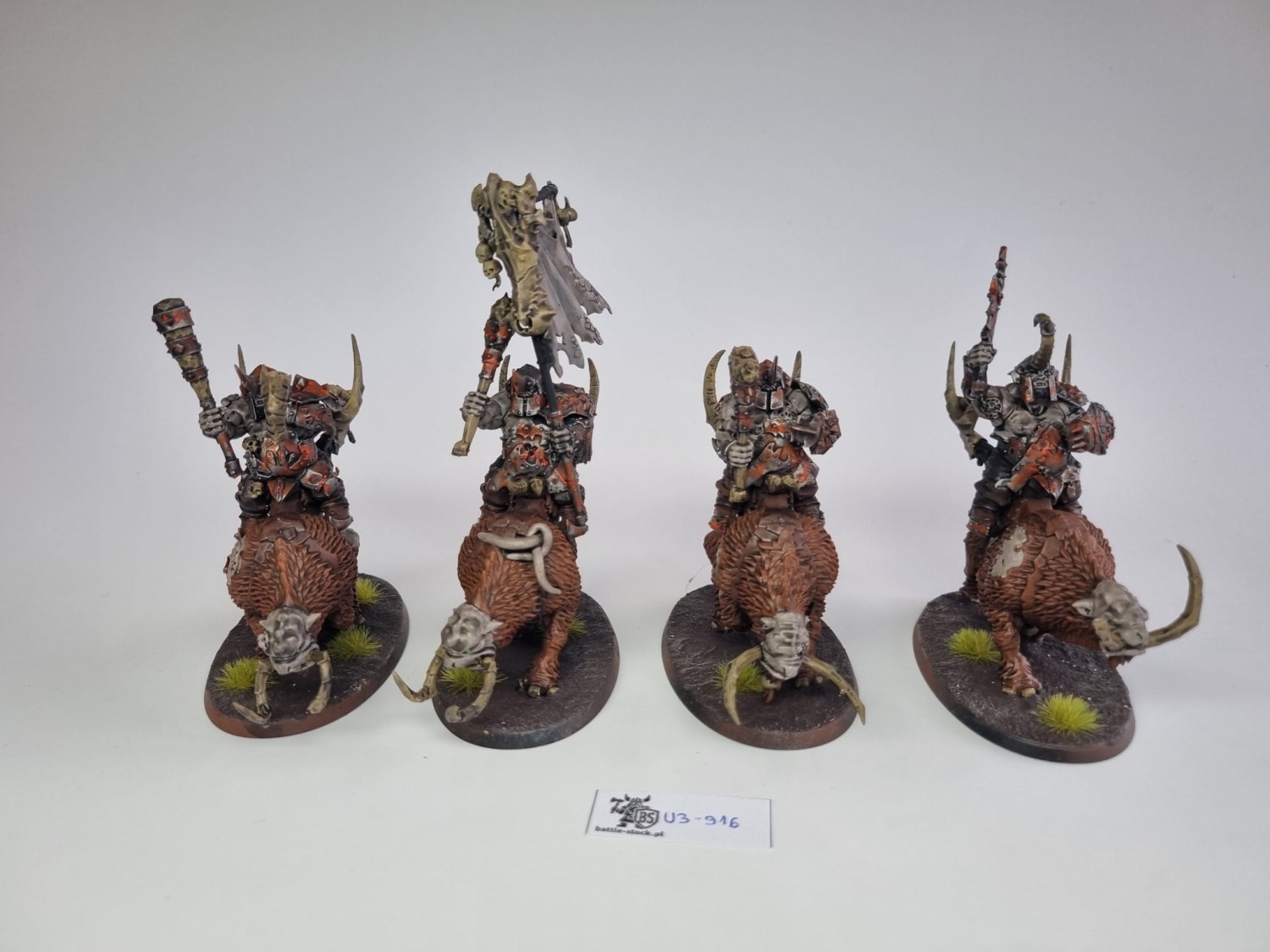 WFB Ogre Mawtribes Mourfang 4x
