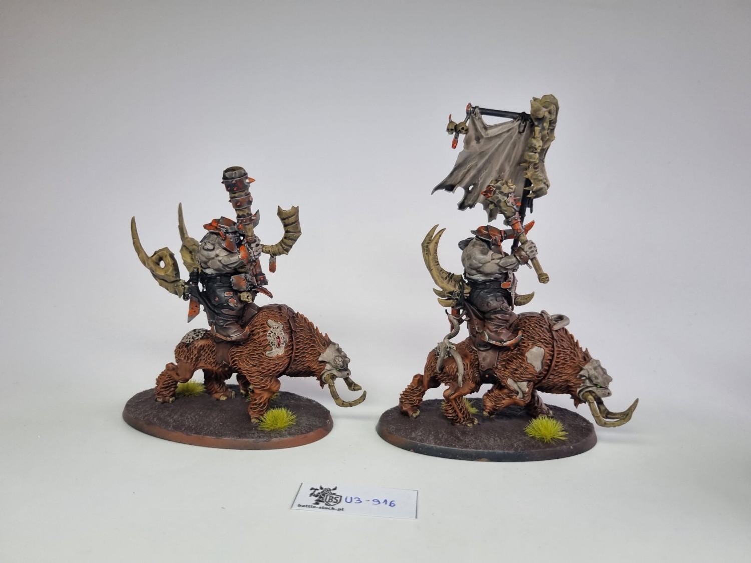 WFB Ogre Mawtribes Mourfang 4x