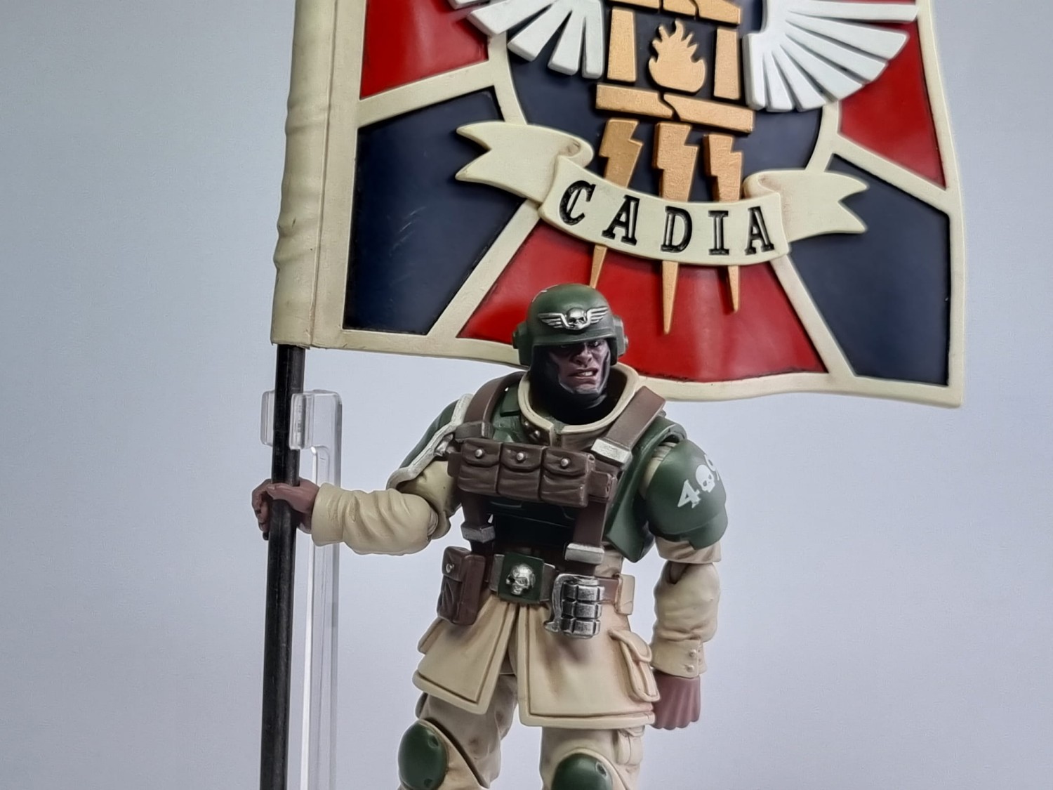 40k JoyToy Cadian Sztandar